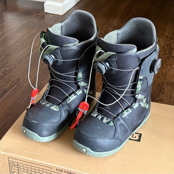Men’s Burton Concord Boa Snowboard Boots 10.5 - Picture 2 of 7